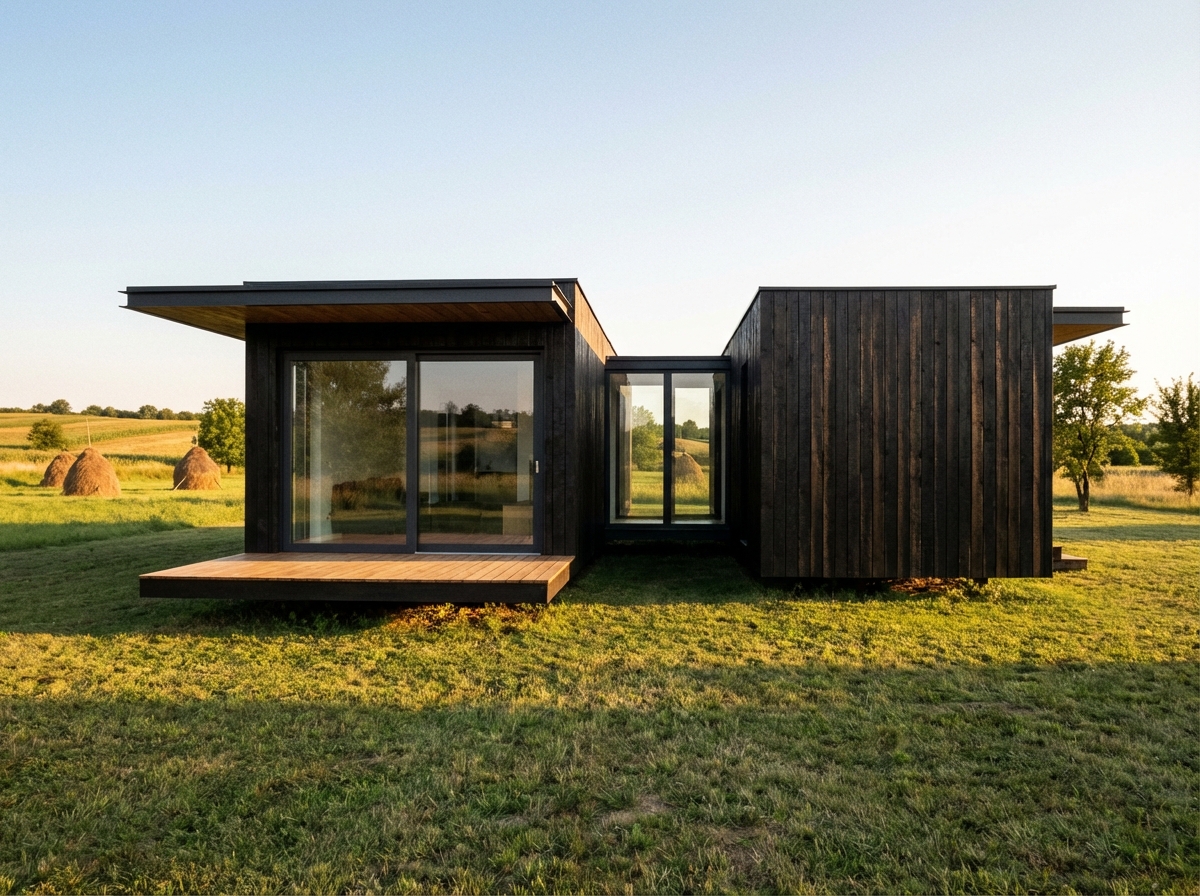 Prefabrikovana modularna kuća modernog dizajna